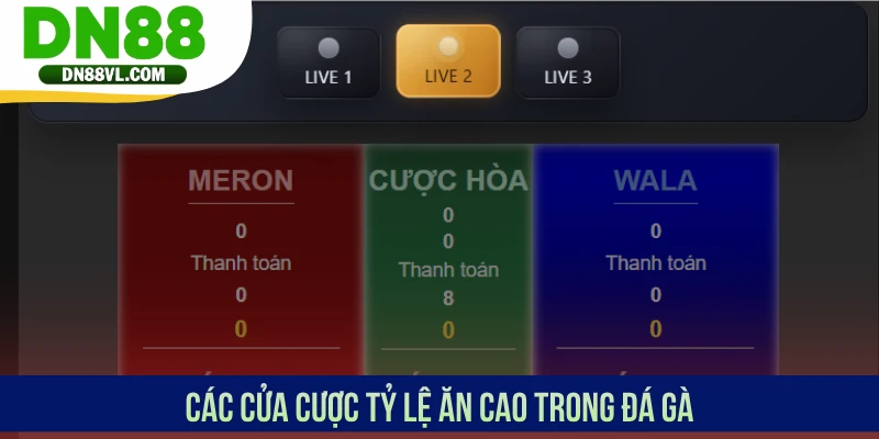 Đá Gà DN88 - Trực Tiếp Từ Đấu Trường Chọi Kê Top Đầu - Spinmaven96